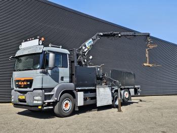 MAN TGS 26.360 / KENNIS ROLLER CRANE/KRAN / 6X2-4 BL